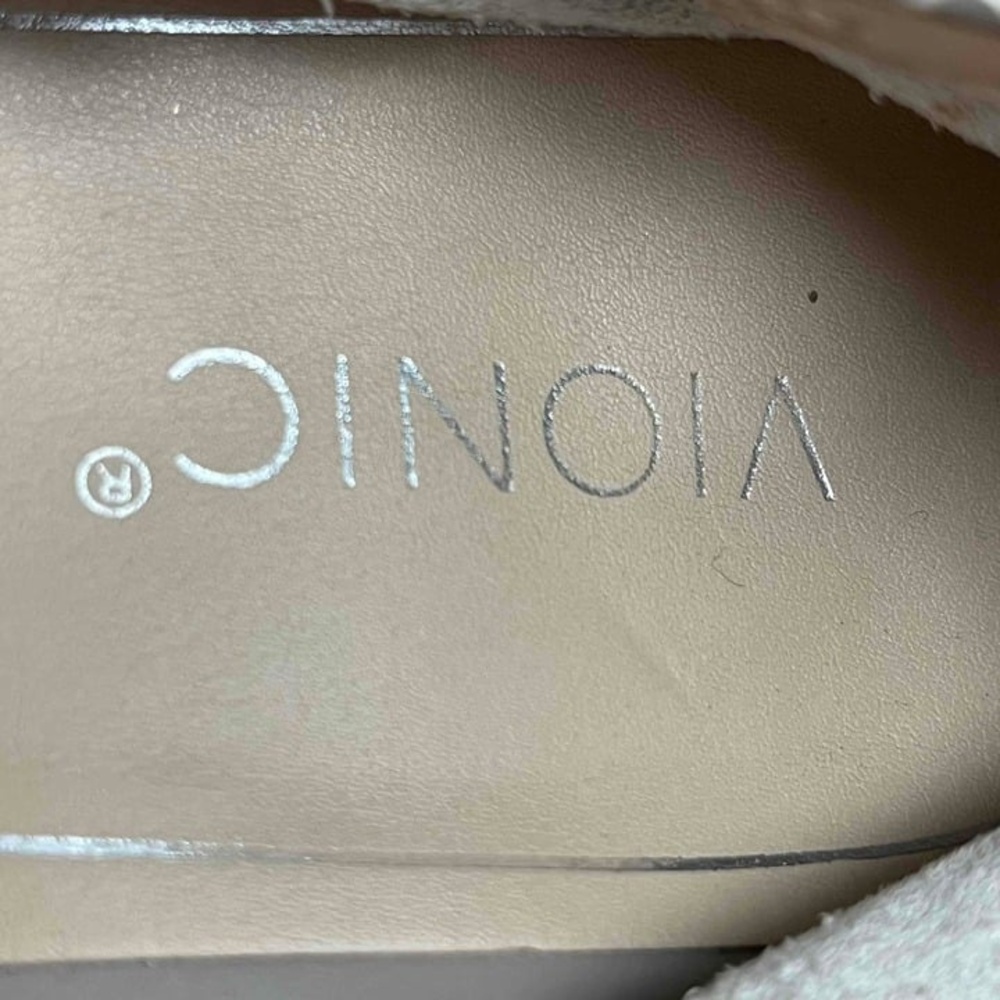 Vionic Alexa Lizard Gray Snake Print Round Toe Ballet Flats Shoes Size US 9.5 - Picture 15 of 16